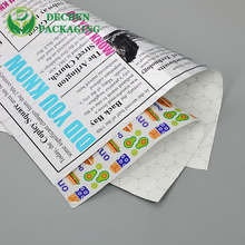 Burger Foil Paper Insulated Foil Sandwich Wrap Sheets Burger Foil Paper Insulated Foil Sandwich Wrap Sheets